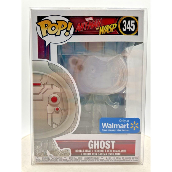Funko Pop! Marvel Ant-Man and the Wasp Ghost Walmart Exclusive #345 F26 - Picture 1 of 6